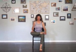 Chair yoga 4
