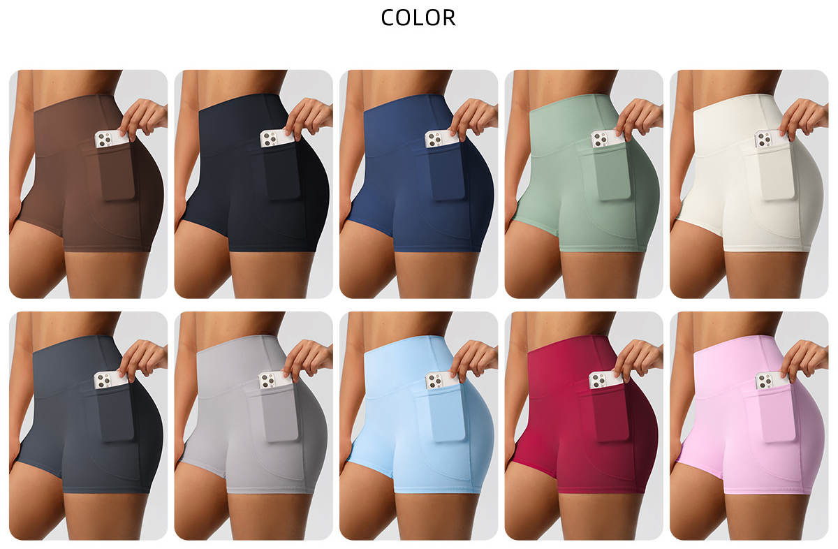 Custom yoga shorts