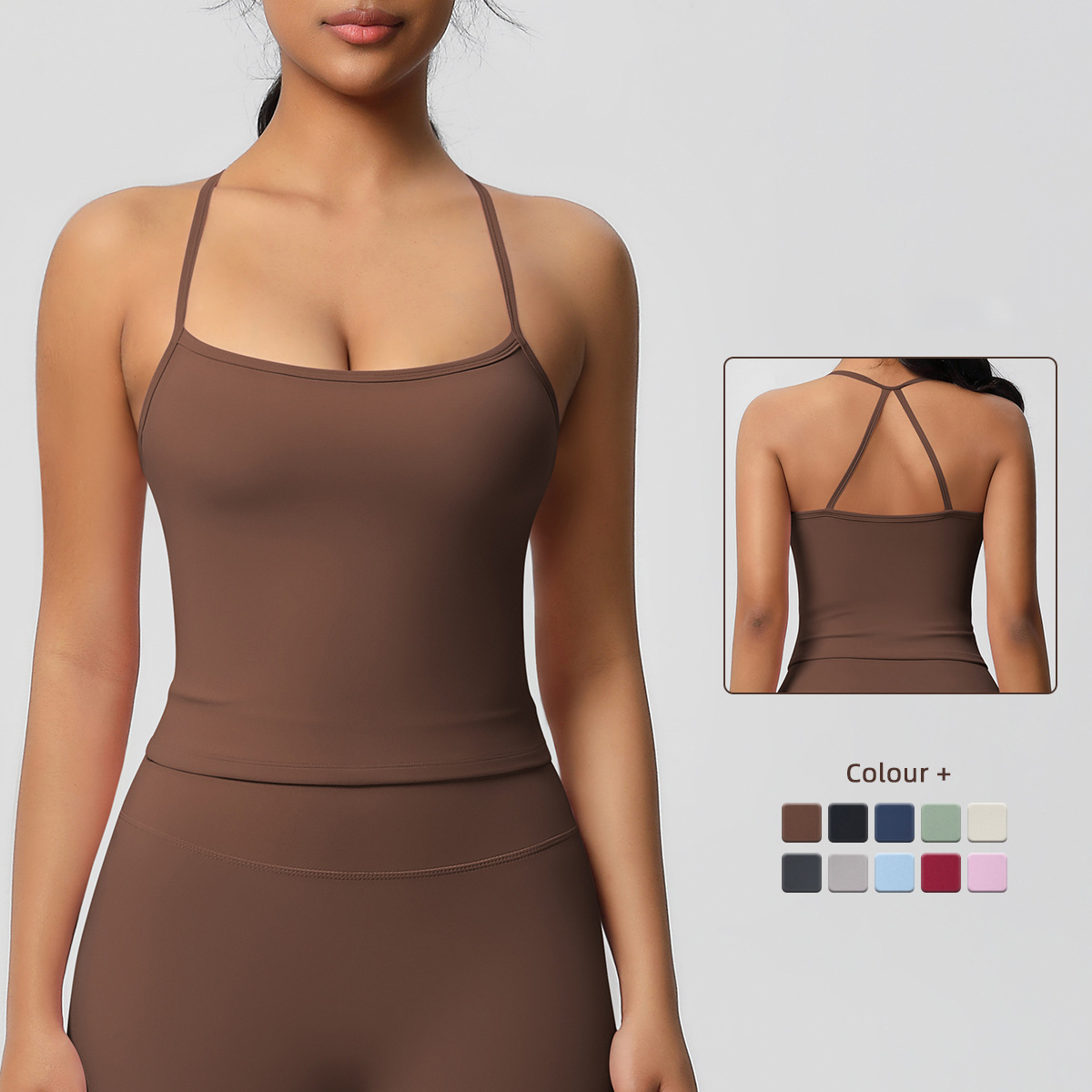 Custom yoga sports bra