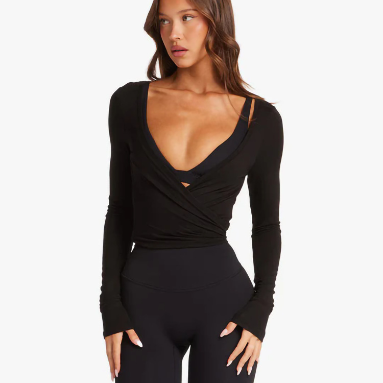 custom yoga top factory