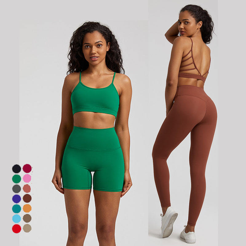 Yoga Sets Super Cloud Women Gym Fitness 2 Piece Sets（619）