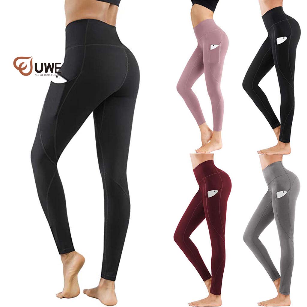 yoga pants seamless workout para mujer push up leggings with pockets（175）